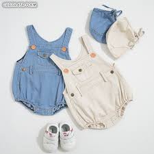 Baby Boy Clothes Spring Summer Baby Romper With Hat Denim Baby Clothes Newborn Baby Jumpsuit For Boys Girls Jumpsuit Overalls Rompers Aliexpress