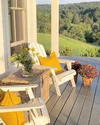 Pin By Malin Flygare On Porches Front Porch Chairs White Adirondack Chairs Porch Chairs