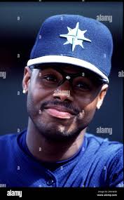1990's: Ken Griffey Jr. of the Seattle Mariners. (Photo by John Cordes/Icon  Sportswire) (Icon Sportswire via AP Images Stock Photo