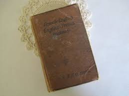Vintage French English Englsih French Dictionary E F G Pocket Series French Vintage French Dictionary English French Dictionary