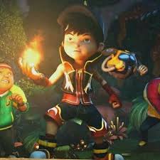 Starting with boboiboy solar s eyes generating bright sunset yellow light beam while his eyeglasses takes place to when. 15 Ide Boboiboy Blaze Di 2021 Animasi Kartun Gambar