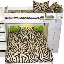 Zebby Zebra Bunk Bed Hugger Fitted Comforter Kids Bunk Beds Bunk Beds L Shaped Bunk Beds