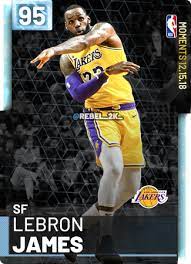 403 Lebron James Nba 2k19 Custom Card 2kmtcentral Lebron James Nba Lebron James Basketball News
