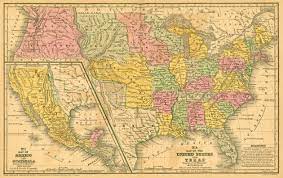 This map shows governmental boundaries of countries, states and states capitals, cities abd towns in usa and mexico. A Moving Border And The History Of A Difficult Boundary