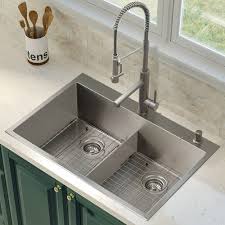 Maybe you would like to learn more about one of these? Standart Pro 33 L X 22 W Double Basin Drop In Kitchen Sink With Soap Dispenser Drop In Kitchen Sink Kitchen Design Kitchen Remodel