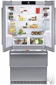 liebherr cbs2062 36 inch counter depth 4 door french door refrigerator with 18 8 cu ft capacity 3 glass shelves biofresh drawers led light columns duo coo freestanding fridge american fridge freezers american style fridge freezer