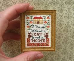 Doll house accessories cross stitch pattern. Doll S House Scale My Designs Janet Granger S Blog