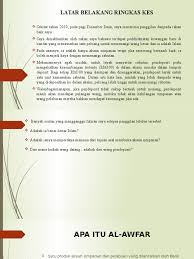 Ramai blogger yang bertuah telah berjaya membawa balik gajet impian pada majlis sebelum ini. Al Awfar Slide