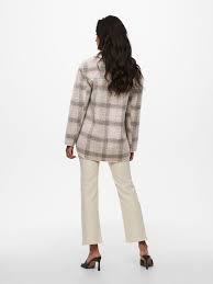 Checked Shacket Jacket Only