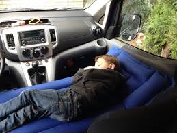 Air Mattress Across Front Seat Almost 60 Long 20 Between Steering Wheel Driver S Seat Back 1997 D Minivan Camping Air Mattress Camping Camping Mattress