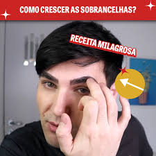 RECEITA Caseira Para Crescer as sobrancelhas! 🤨💡