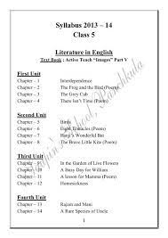 Syllabus 2013 A 14 Class 5