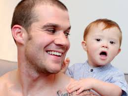 Dad celebrates love for Down Syndrome son Ben with a tattoo across his  heart