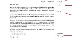 Lernzielkontrolleprobe deutsch brief sachlicher brief. Einen Personlichen Brief Schreiben Deutsch Klasse 5