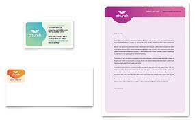 A company letterhead can be made in the most used software 'ms word 2007'. Religious Church Letterhead Templates Design Examples