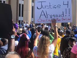 A mural for ahmaud arbery is seen near the justice center and federal courthouse in portland. Us District Attorneys Condemn Recused Prosecutor In Ahmaud Arbery Case