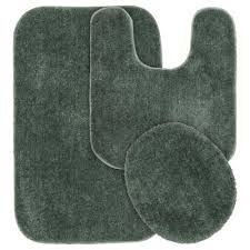 Shop for 3 piece bathroom rug sets at bed bath & beyond. Bath Mats Bedding Bath The Home Depot