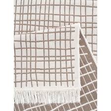 Ein waschbarer teppich hat meistens auf der rückseite eine rutschhemmende beschichtung damit für einen stabilen halt gesorgt werden kann. Baumwoll Teppich Waschbar Happy Rugs Piatto Dolche Natur Weiss 120x180 50 27