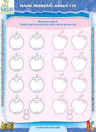 From general topics to more of what you would expect to find here, cupidocreative.com has it all. Worksheet Paud Tk A B Mahir Mengenal Angka 1 10 5 Ebook Anak