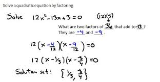 The Best Way To Factor Trinomials Factor Trinomials Quadratics Quadratic Equation