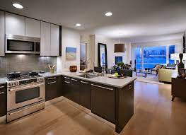 You can paint the appliances, too! Open Kitchen Living Room Small Kitchen Decorating Ideas For Apartment Home Improvement Ideas