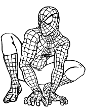 The metamorphosis of the simple teenager peter parker to the crime fighting superhero spiderman. 40 Spider Man Coloring Pages Topcoloringpages Net