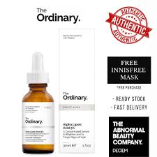 Although there is some evidence it may help treat conditions related to diabetes, confirming studies are needed. The Ordinary Alpha Lipoic Acid 5 30ml Shopee Malaysia