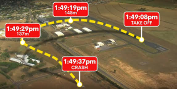 WA pilot identified as Revel Downing after dying in NSW light plane crash | 7NEWS