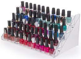 Nail Polish Stand Stair Design Countertop Manicure Bottle Organizer Nail Polish Stand Nail Polish Nail Polish Organizer