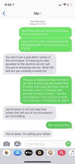 10 Humor Moms Roast Kids When They Ask How To Cook A Turkey In The Microwave Humor Divorce And Kids Cooking