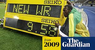 Though bolt did break his own world record at the 2008 olympics in beijing, he went faster still a year later at the 2009 world championship in berlin. Berlin And The World Bows To The Brilliance Of Superman Usain Bolt Usain Bolt The Guardian