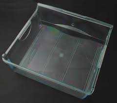 Schublade durchsuchen, durchwühlen, herausziehen, öffnen, ziehen; Liebherr Gefrierschrank Schublade Oben Gruntransparent 410x365mm