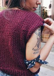 I am using the lining as an underlining; Diy Knit Crop Top Pattern Little Things Blogged