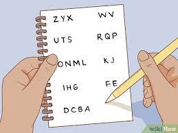 Reflective letter p with flag :: 3 Ways To Learn The Alphabet Backwards Wikihow
