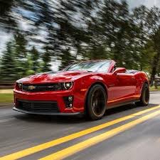 Cruising Red Camaro Camaro Convertible Camaro Zl1 Chevrolet Camaro Zl1