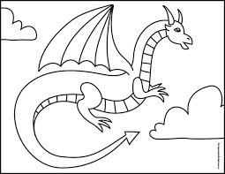Let's learn how to draw a dragon easy, together! How To Draw All Kinds Of Dragons Art Projects For Kids