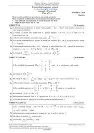 Simulare bac 16 martie 2017 matematica subiecte bareme clasa a 11 a mate info stiinte tehnologic pedagogic jitaruione in subiecte simulare bac 2018 subiectele si baremul de la simularea la limba si literatura romana sustinuta de elevii de clasele a xi a. Cur Interes Predica Simulare Bac 2018 Matematica Clasa 11 Mate Info Grdejong Com