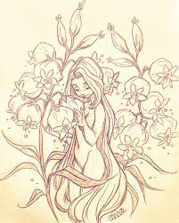 These Flowers Are For Mary And The Witch S Flower I Loved This Movie So Much Have You Seen It A Art Drawings Beautiful Art Art Drawings