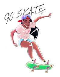 Skateboard Girl Drawing Google Search Girl Drawing Skateboard Girl Cute Cartoon Drawings
