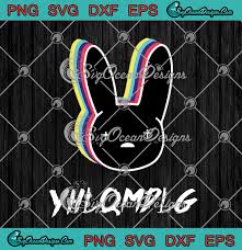 The visual identity of bad bunny is ironic and bright, it is composed of an emblem and a wordmark in a confident and bold typeface, which is againts. Bad Bunny Yhlqmdlg Yo Hago Lo Que Me Da La Gana Svg Png Eps Dxf Cricut File Silhouette Art Designs Digital Download