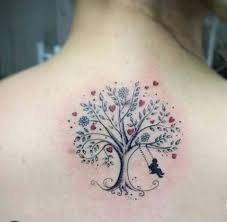 Tatouage Sablier Arbre