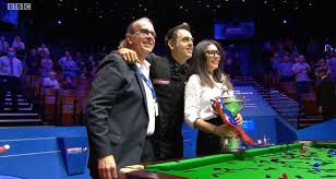 O'sullivan reached this historic landmark with a run of 134 in the 14th and last frame on the final against neil robertson at the guild hall in preston. Ronnie O Sullivan Claims Sixth World Snooker Title At The Crucible