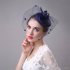 Abiti da cerimonia economici online outlet collezione 201 20120firmati. Acquista 2018 Economici Eleganti Festa Nuziale Copricapo Da Sposa Cappelli Da Sposa Cappelli Da Sposa A Buon Mercato Fatto A Mano Su Ordinazione Cappello Blu Marino Cappello Di Lusso A 20 12