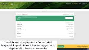 What are my options for transferring money between bank accounts domestically? Cara Transfer Duit Dari Maybank2u Ke Bank Islam Youtube