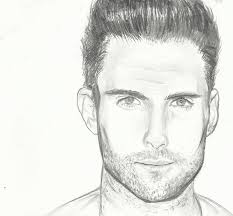 Adam Levine By Topistops On Deviantart Adam Levine Celebrity Drawings Self Portrait Drawing