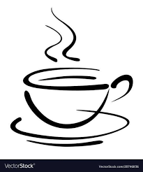 18 Cup Of Coffee Drawing Zwart Wit Creatief Koffie