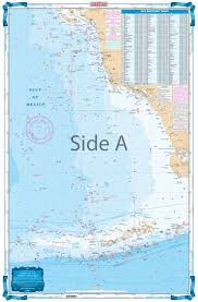 sanibel to lower keys offshore fish and dive chart 9f