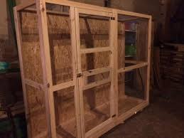 Volieren Bausatz Versch Grossen Handarbeit Voliere Nach Mass Eine Handgefertigte Voliere Die Nach Aussen Innenvolieren Vogelvoliere Holzbearbeitung Holz