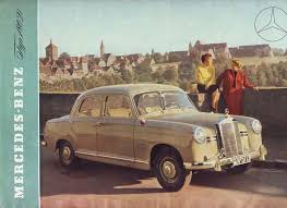 Mercedes Benz 180d W120 Brochure 03 Benz Mercedes Old Mercedes