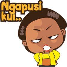 Fitur whatsapp sticker gambar lucu : Lucu